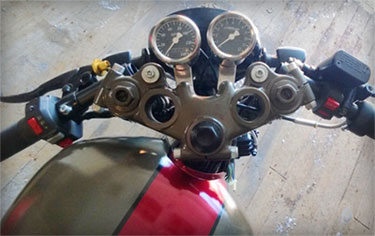 Phoenix Cycle Shop also sells custom cafe racers